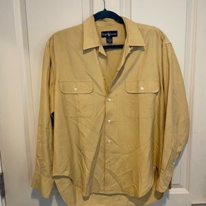 Ralph Lauren 100% silk blouse button down